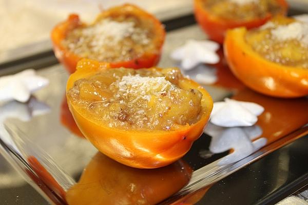 Christmas Filled Persimmons