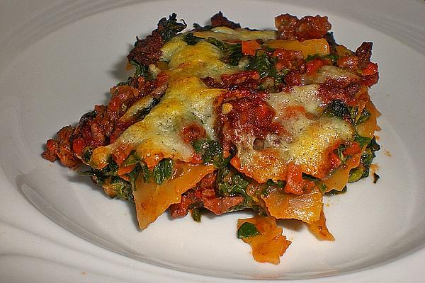 Clint`s Spinach – Mince – Lasagna