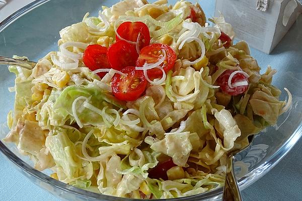 Colorful Iceberg Lettuce