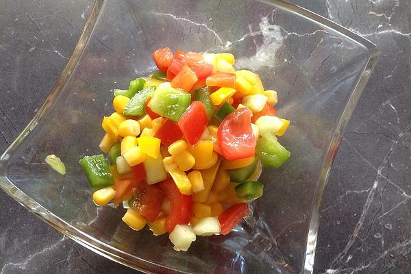 Colorful Pepper Salad
