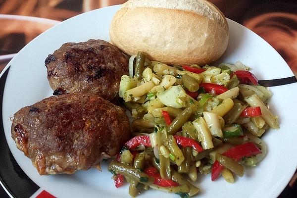 Colorful Yellow Bean Salad