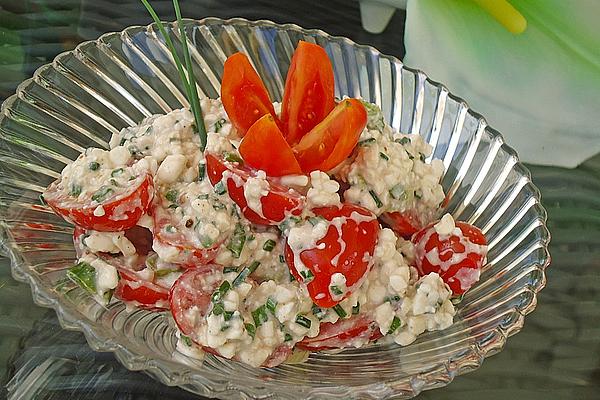 Cottage Cheese – Cherry Tomato Salad