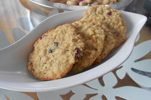 Cranberry Whole Grain Cookies