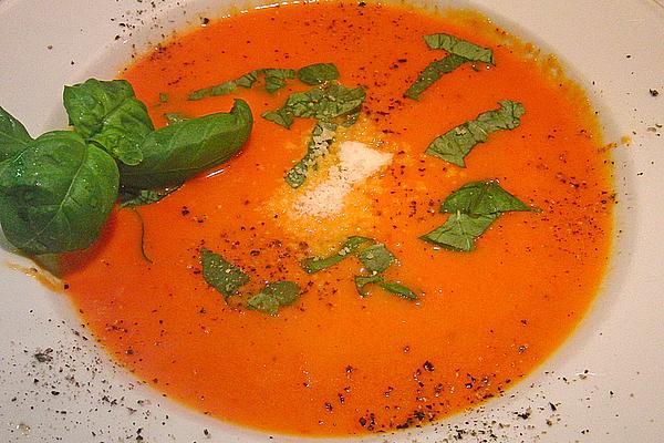 Cream Of Paprika Soup, Hot
