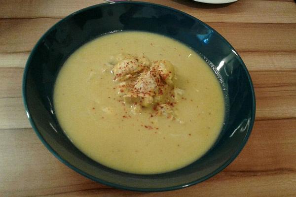 Cream Of Sweet Potato and Leek Soup
