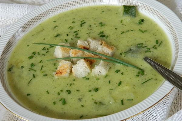 Cream Of Zucchini Soup