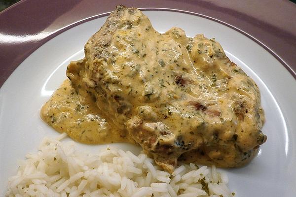 Creamy Herbal Cream Cheese Sauce