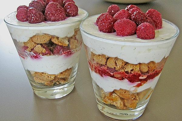 Crema Di Mascarpone with Raspberries