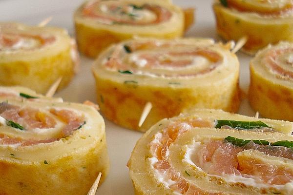 Crepes – Salmon – Roulade