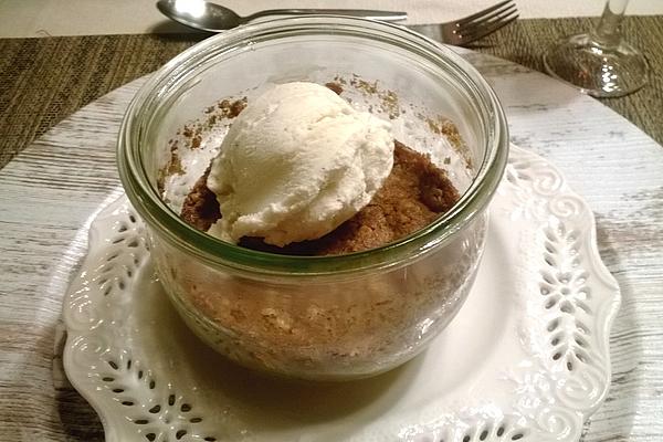 Crisp Apples with Ice Cream