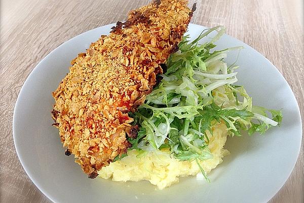 Crispy Schnitzel with Salad