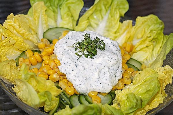 Cucumber and Corn Salad