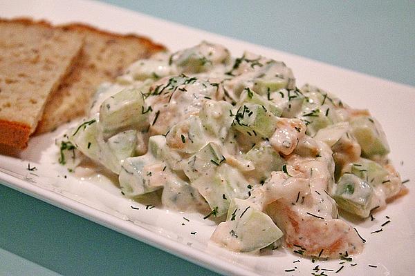 Cucumber and Salmon Salad
