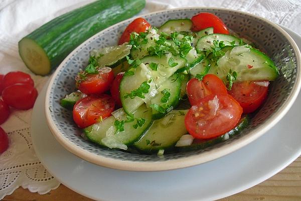 Cucumber and Tomato Salad