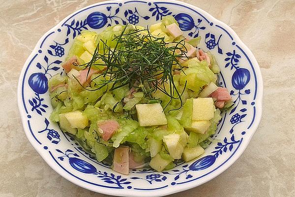 Cucumber Salad with Apple