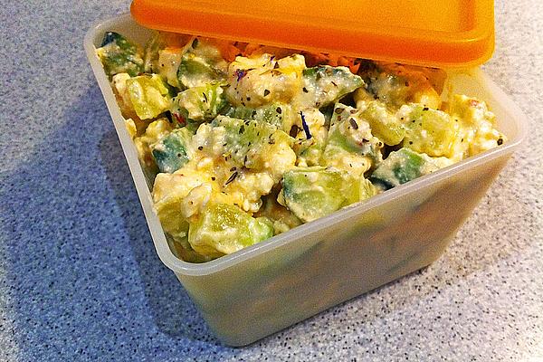 Cucumber with Feta Sauce