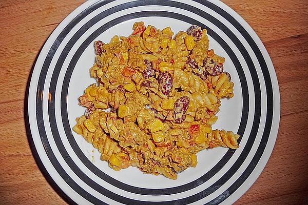 Curry – Pasta Salad with Minced Meat