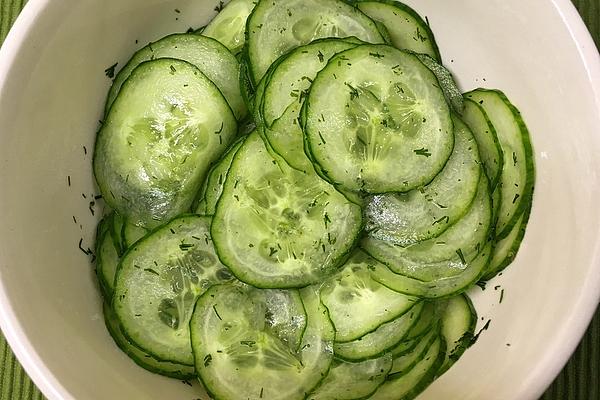 Danish Cucumber Salad