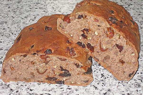 Dates – Plums – Walnut Bread