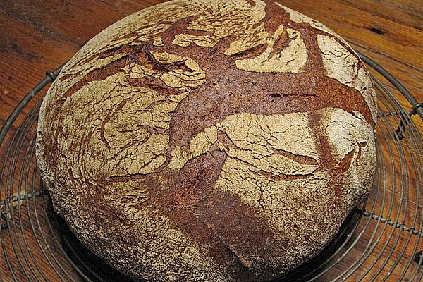 Delicious Bread with Buttermilk, Spelled and Wheat Flour