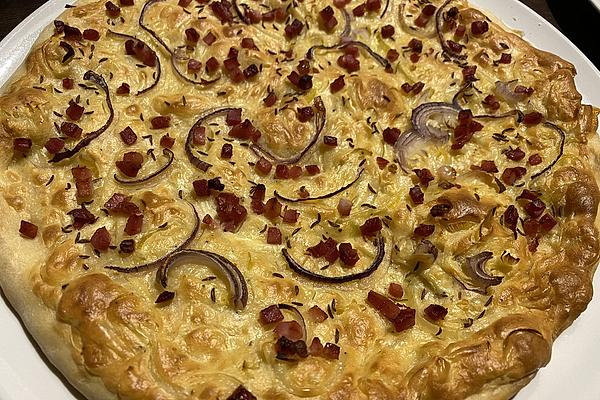 Dinnete with Onions and Bacon