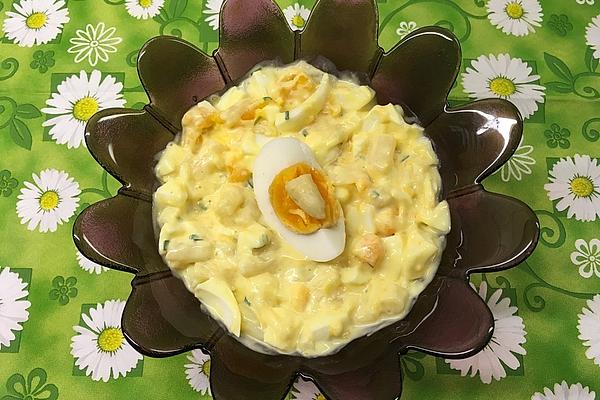 Egg Salad with Asparagus