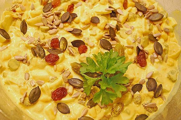 Egg Salad with Corn and Curry