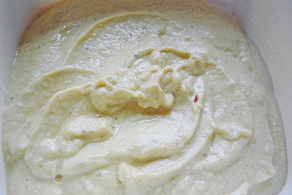 Eggplant Puree with Sheep Cheese