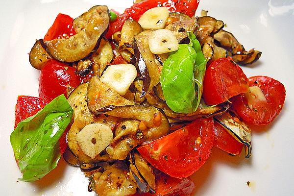 Eggplant – Tomato – Salad