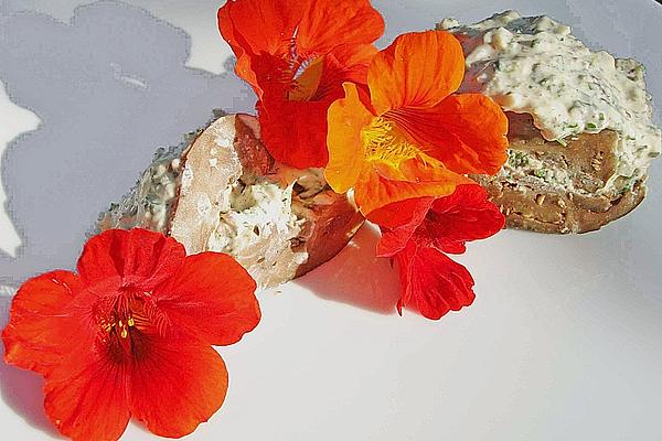 Eggplant with Garlic Nut Cream