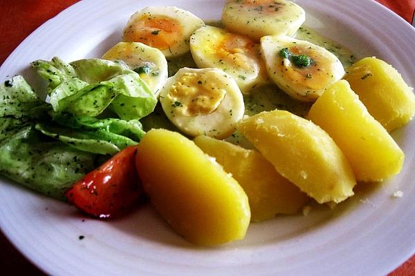 Eggs in Mustard Sauce