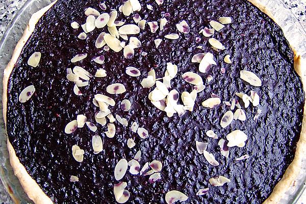 Elderberry and Blueberry Tart