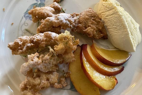 Elderflower in Beer Batter
