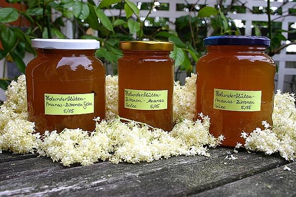 Elderflower Pineapple Jelly