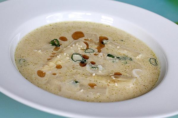 Exotic Asparagus Coconut Soup