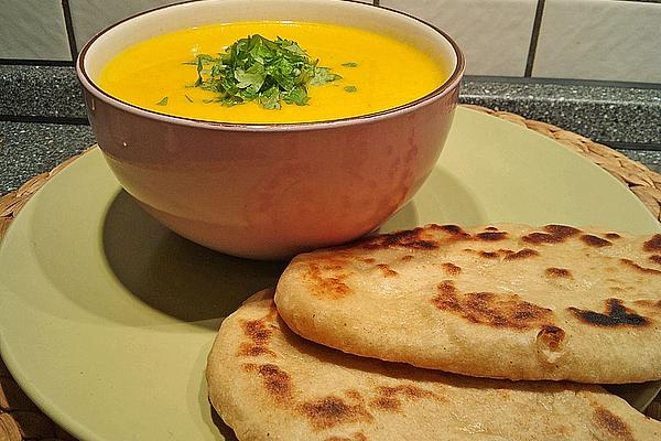 Exotic carrot-ginger-Thai Curry-coconut Milk Cream Soup