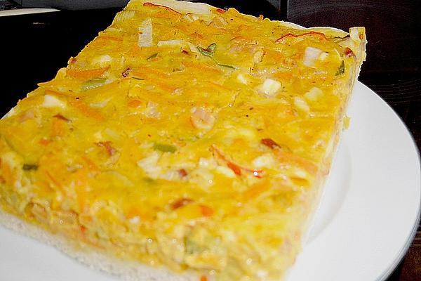 Exotic Pumpkin Quiche