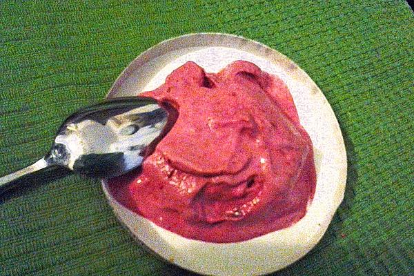 Fast Raspberry Ice Cream