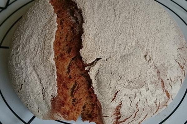 Fast Sourdough Country Bread