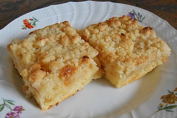 Favorite Apple – Streusel Cake in Two Variations