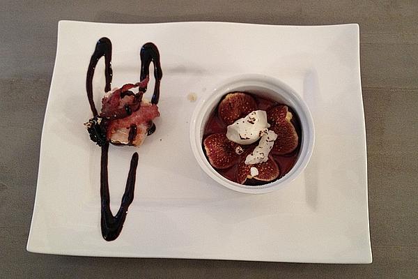 Figs Wrapped in Bacon with Fresh Goat Cheese