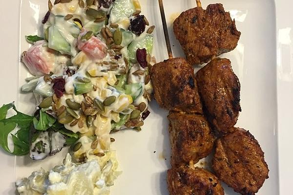 Filet Souvlaki from Grill