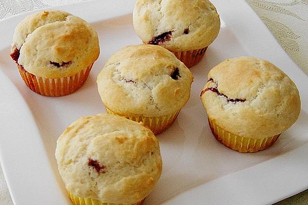 Filled Jam Muffins