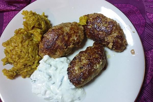 Filled Meatballs Greek Style