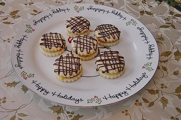 Filled Orange Biscuits