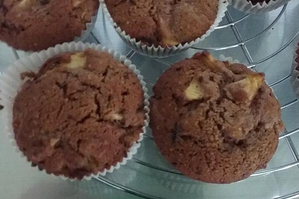 Fine Apple – Hazelnut – Chocolate Muffins