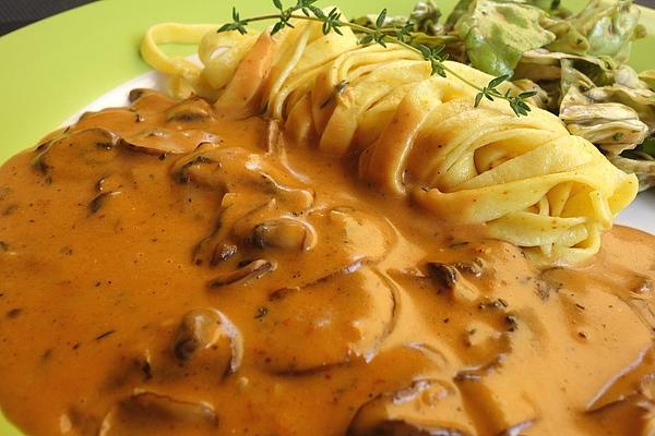 Fine Creamy Mushroom Sauce