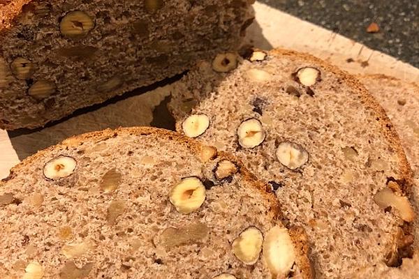 Fine Spelled Nut Bread