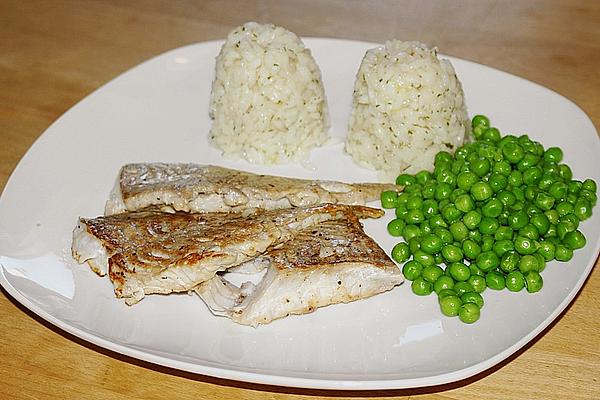 Fish Fillet with Lemon Rice