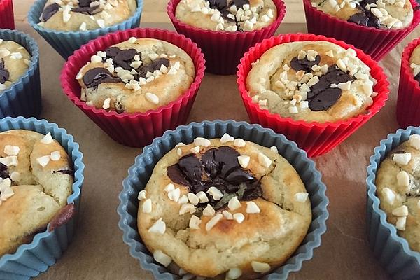 Fitness Chocolate Muesli Muffins